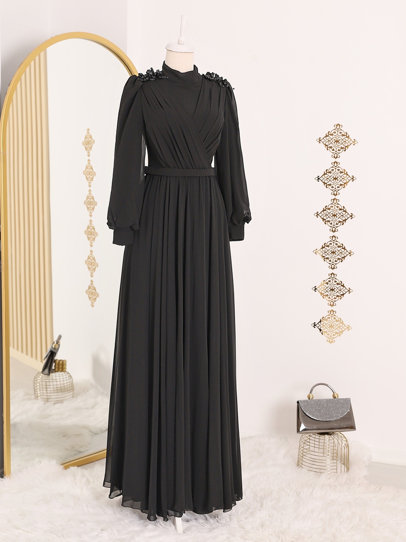 Rama georgette umbrella falir gown | Long dress design, Fashion drawing  dresses, Beautiful long dresses